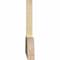 Ekena Millwork Portland Rough Sawn Timber Gable Bracket, Douglas Fir, 108"W x 18"H x 2"D x 6"F, 4/12 Pitch GBW108X18X0206POR00RDF - alternate 3